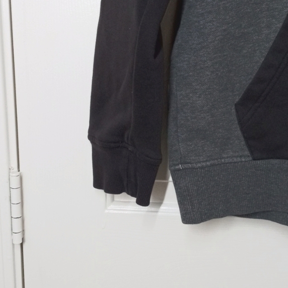 Adidas/ Gray and Black Hoodie/Men's /Size Small - Picture 6 of 7